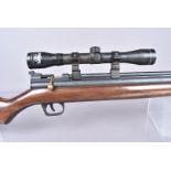 A Crosman 2260 .22 cal air rifle, complete with Crosman 4x32 scope sold as seen, untested
