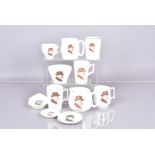 An extensive collection of Winston Churchill ceramic tableware, comprising cups and saucers, mugs,
