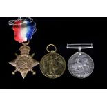 A WWI Royal Engineers trio, awarded to Sapper George Frank Taulbut (16910), comprising 1914 Monstar,