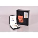 A 1998 Football World Cup Collector's Edition Zippo Lighter and Pouch set, 3218/5000, together