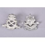 Volunteer Battalions, two badges, comprising The Worcestershire Regiment 1st Volunteer Battalion and