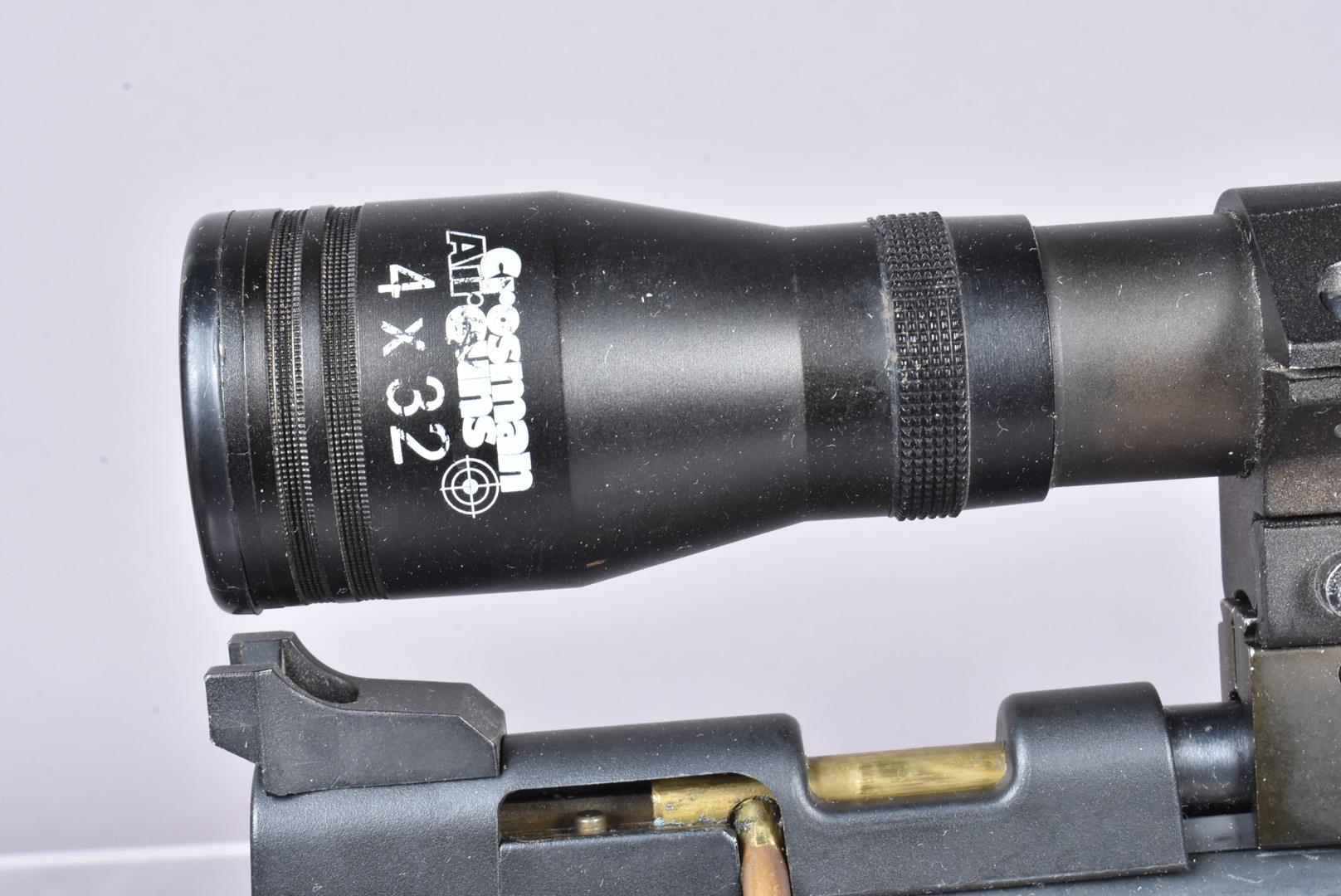 A Crosman 2260 .22 cal air rifle, complete with Crosman 4x32 scope sold as seen, untested - Bild 3 aus 6