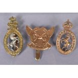 Army Remount Service, three badges, all WWI period, two brass and the other bi-metal (3)