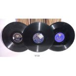 Thirty-six 10-inch vocal records, by Saint-Cricq (4), Salecki, Sallick, Salvaneschi, Salvarezza,