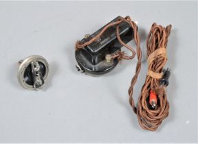 Phonograph accessories, an Argosy spring-tension 4-minute reproducer; and a Sykes Electrograph