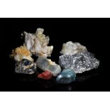 An assortment of World Rocks and Minerals, to include Galena & Pyrites, Sulphides, Zinc Blende,