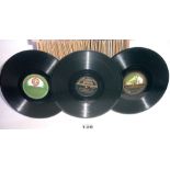Twenty-five 10-inch vocal records, by Thorborg (3), Thornton (4), Thorpe, Thygesen (3), Tibbett (2),