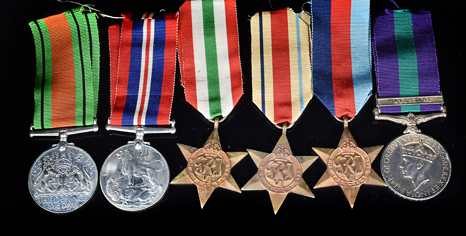 A WWII Royal Engineers group, awarded to Lance Corporal J. A. J. Phillips (1866680) Phillips