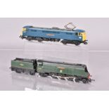 Triang and Lima 00 Gauge Locomotives, unboxed, Triang Steam Locomotive and Tender, 34051 Winston