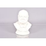 Paragon, Winston Churchill Bust, c1942, modelled by R. Johnson, this fine bone China bust was