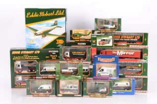 Corgi Eddie Stobart Diecast Haulage and Delivery Vehicles, a boxed group includes, nine
