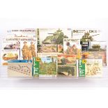 WWII Military Vehicle Kits and Figures, boxed or carded, Tamiya 1:35 scale, 35122 Sherman Tank,