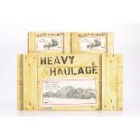 Corgi Eddie Stobart Heavy Haulage, three boxed examples, CC12305 (in dispatch box) comprises two