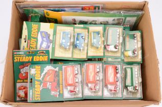Corgi The Adventures of Steady Eddie Diecast Vehicles, mainly packaged 1:64 scale, comprises 59407