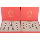 Tradition Hand Painted 54mm Napoleonic Soldiers, two boxed sets, 716 French Line Infantry 1815 and