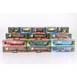 Corgi Eddie Stobart Diecast Haulage Vehicles, a boxed group includes fifteen articulated trucks,