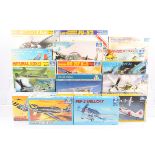 Italeri WWII Period Mainly Military Aircraft Kits, a boxed collection, 1:72 scale, 1227 Veltro,