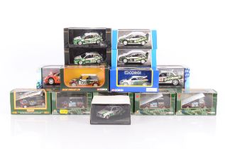 Corgi P J Rally Models and Other Eddie Stobart Rally Models, all boxed or cased comprises, limited