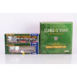 Corgi Eddie Stobart Diecast Haulage Vehicles, two boxed 1:50 scale limited edition examples, CC12901