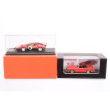 1:43 TRON Models, Alfa Romeo Convertible 2+2 1958, Ferrari 512 BB Le Mans 1978, in original boxes,