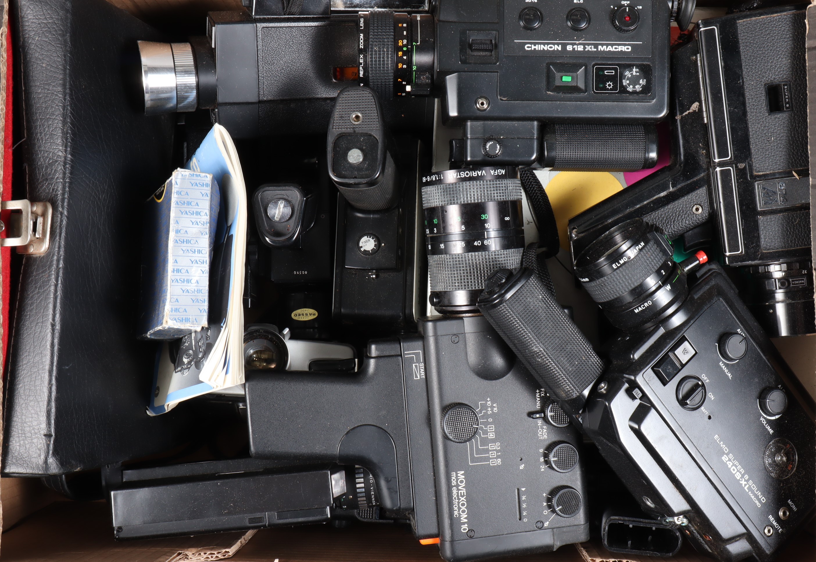 Caméra Super 8 Elmo 240S-XL Macro – Sonore, Made In Japan, Testée