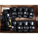 A Tray of Canon EOS DSLR Camera Bodies, two Canon EOS-1 D, five EOS-1 D Mark II n, all with