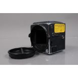A Hasselblad 2000FC/M Camera Body, serial no RV 1515589, shutter not working, crank jammed, body