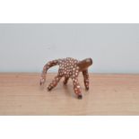 Eleanor Meredith (British 21st century), a contemporary terracotta glazed Cheetah, marked to the