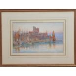 Malcome Crosse (British Early 20th century), Peel Castle, Isle of Man', signed bottom left,