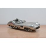 A Compulsion Gallery Pewter model of an Aston Martin DBR1, the car Aston Martin released in 1956 for