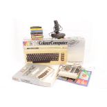 Commodore VIC-20 Colour Computer, with power pack, rf modulator and instructions, VIC-20 Starter