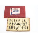 Britains set 2011 Royal Air Force Officers and Other Ranks, loose in box, most pieces dirty but with