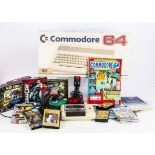 Commodore 64 Home Computer, in original box with powerpack, Datassette Unit, aerial cable,