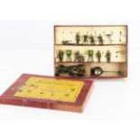 Britains boxed set 2052 Anti-Aircraft Display, comprising AA Gun, Searchlight, 2 Predictors,