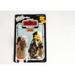 Vintage Star Wars 4-Lom Action Figure, with original cape, chest armour, gun and Dutch Clipper ESB