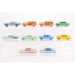 Dinky Toy American Cars, 344 Plymouth Estate Car (2), differing hubs, 174 Ford Mercury Cougar,