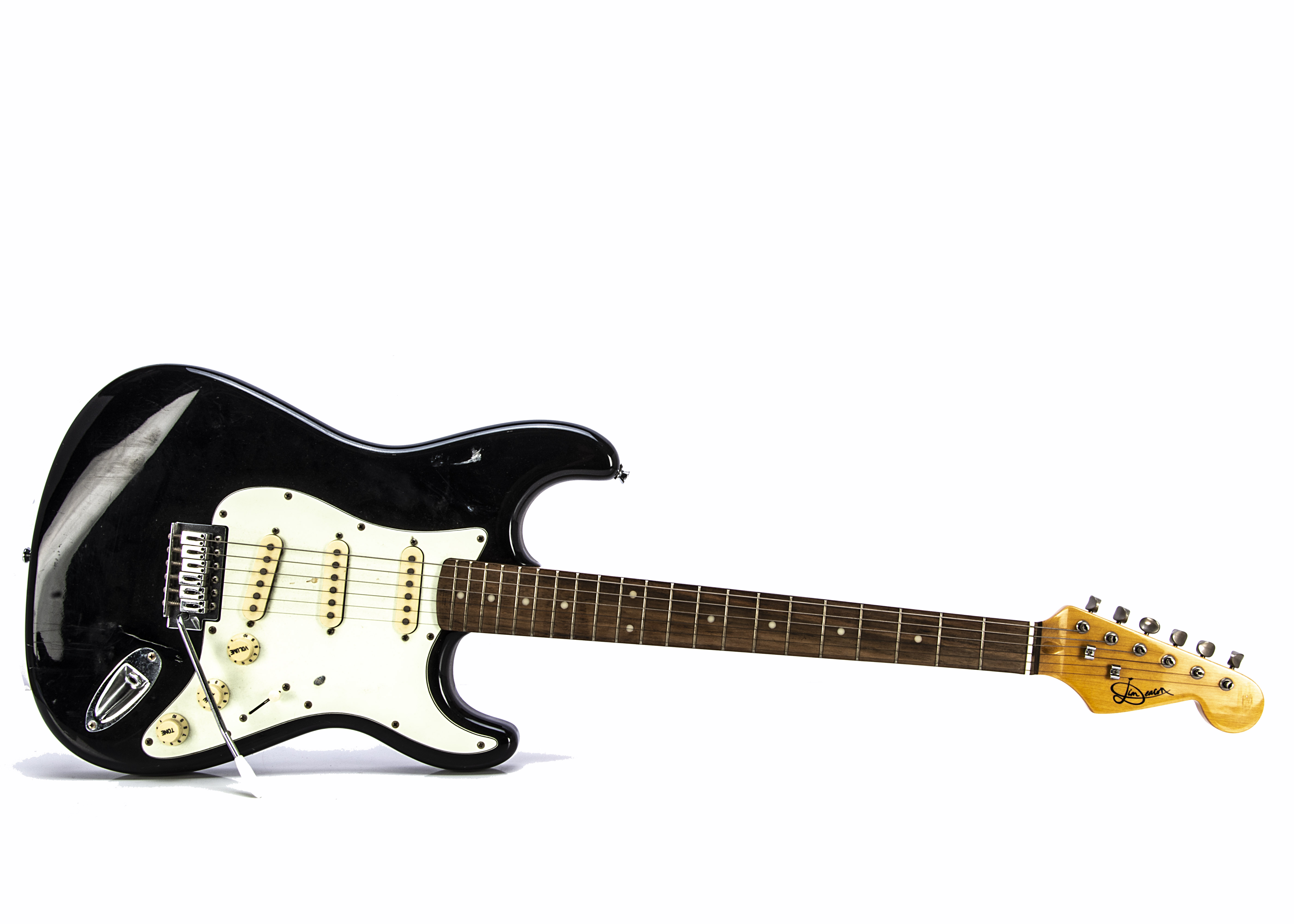 Three Electric Guitars, three Stratocaster style electric guitars, a Marlin Slammer s/n 734056, a - Image 5 of 6