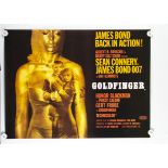 Goldfinger UK commercial poster, Goldfinger (1964) UK commercial poster, this a reproduction of