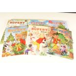 Rupert Annuals / Originals and Reproductions, approximately forty Rupert Annuals comprising eleven