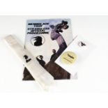 Stranglers Memorabilia, four items comprising Meninblack Tour Programme, Raven period 'skinny' White