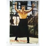 Bruce Lee / Enter The Dragon Poster, Enter The Dragon (1973) Bruce Lee poster, a commercial poster