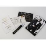 James Bond / Skyfall Premiere Pack, Package for the UK Premiere of Skyfall: Folder with Cinema