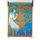 Vondelpark Love-In Poster, original poster for the 1968 'Flower Power' event with artwork by