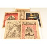 Radio Times Christmas Magazines 1950s / 1960s, twenty copies of the Christmas Radio Times comprising