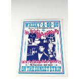 Velvet Underground Poster, limited edition reprint poster for The Velvet Underground at the Whisky-