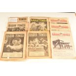 Radio Times Magazines 1940s / 1950s, approximately eighty copies in total with 34 from the 1940s and