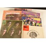 Psychedelic LPs, seven Reissue albums of Psychedelic Rock comprising Dr Strangely Strange - Kip of