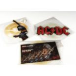 AC/DC Shaped Picture Discs, three shaped AC/DC Picture Disc Singles comprising Guns For Hire,