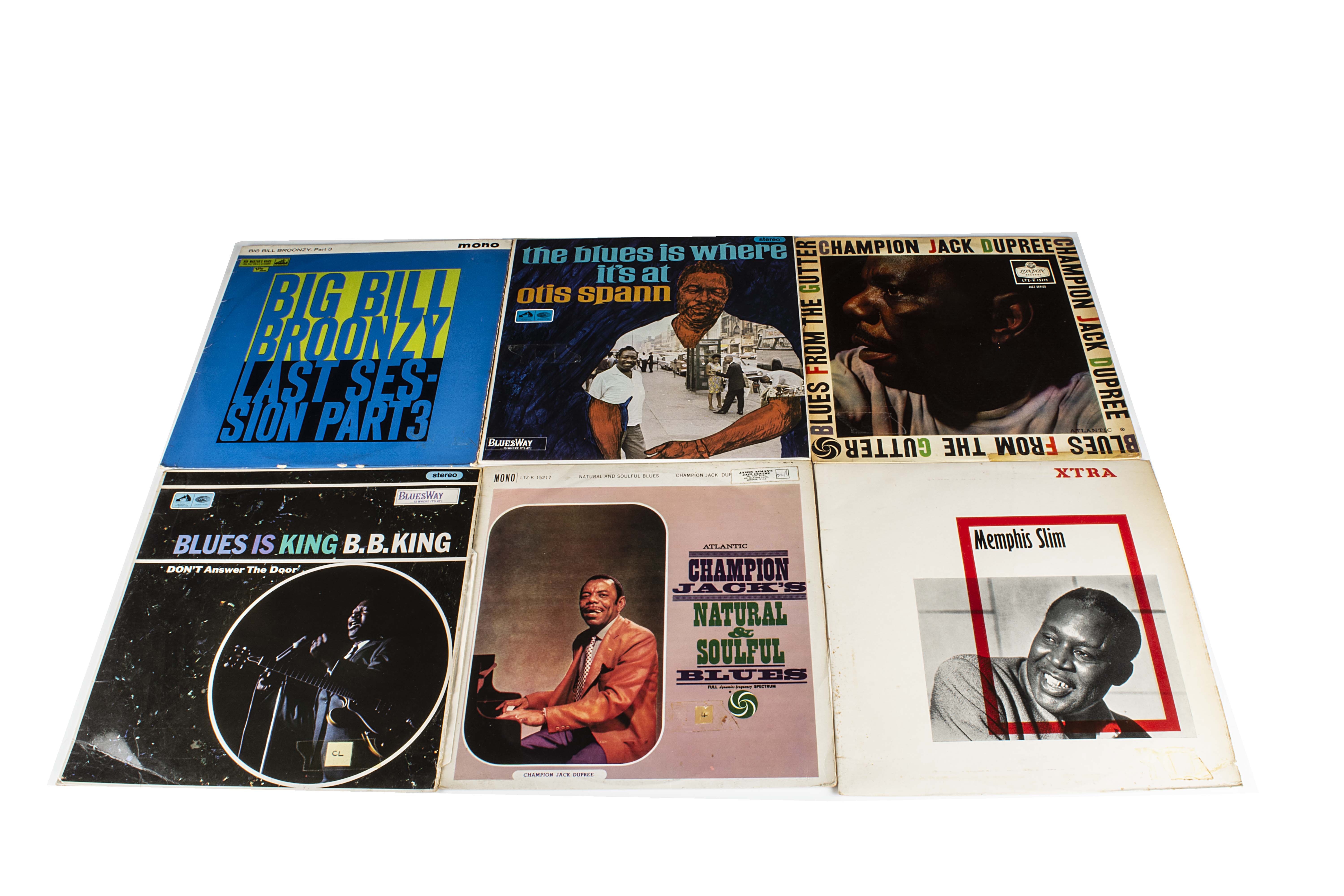 Blues LPs, ten UK Release album of mainly Blues comprising Champion Jack Dupree - Blues From The