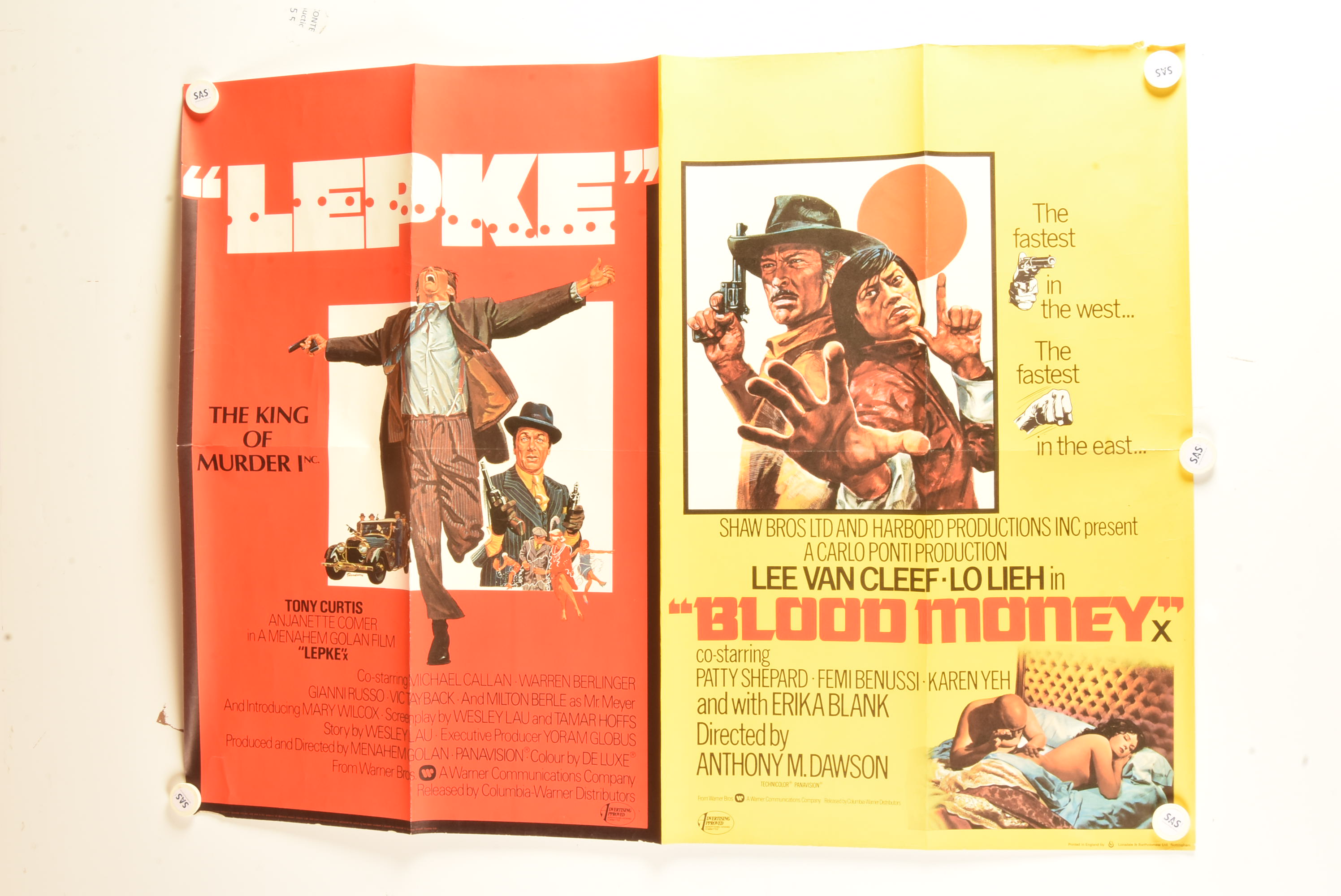 UK Quad cinema posters, seven UK Quad Posters comprising The Drum (1976), Mister Quilp (1975) with - Image 2 of 2